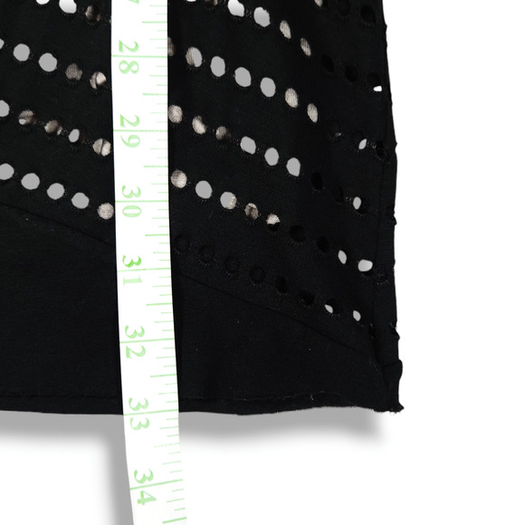 B44 Dressed by Bailey 44 Bodycon Lined Dress Black Cutout Cocktail Dress Sz. XS - Picture 8 of 9